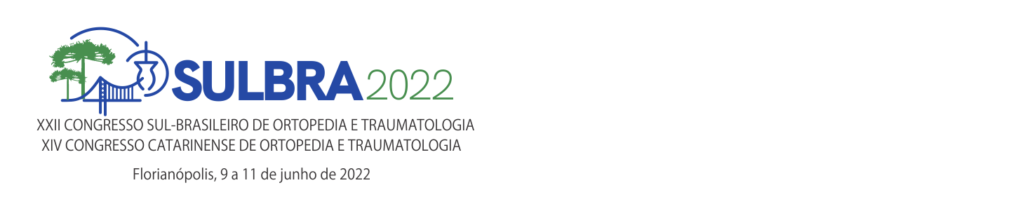 XXII Sul Brasileiro de Ortopedia e Traumatologia & XIV Congresso Catarinense de Ortopedia e Traumatologia