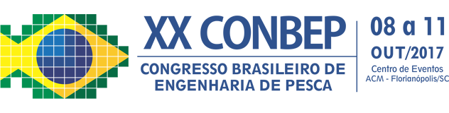 XX CONBEP - Congresso Brasileiro de Engenharia de Pesca