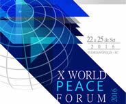 X Fórum Mundial da Paz